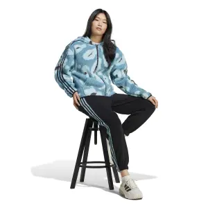 Damen Kapuzenzipper adidas 3-Stripes image-3