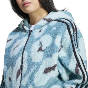 Damen Kapuzenzipper adidas 3-Stripes image-5