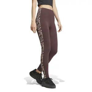 Leggings de estampado animal para mujer adidas Essentials 3-Stripes image-3