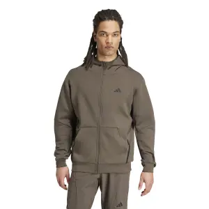 Full-zip hooded jacket adidas D4T image-1
