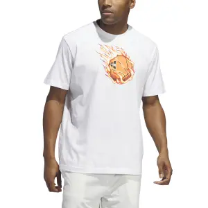T-shirt adidas On Fire Basketball Graphic image-3