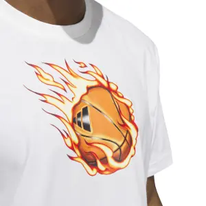 T-shirt adidas On Fire Basketball Graphic image-5