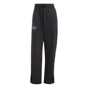 Pantaloni della tuta dritti da donna adidas Signature Graphic Embroidery Fleece image-0