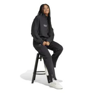 Pantaloni della tuta dritti da donna adidas Signature Graphic Embroidery Fleece image-3