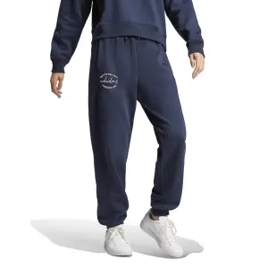 Pantalón de chándal ancho mujer adidas Signature Graphic Print Fleece image-2