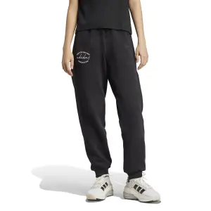 Weite Damen Jogginghose adidas Signature Graphic Print Fleece image-1