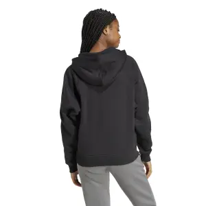 Stor sweatshirt med hætte til kvinder adidas Signature Graphic Embroidery Fleece image-3