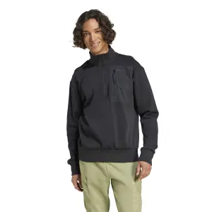 Sweatshirt med 1/2 dragkedja adidas City Escape Fleece image-1