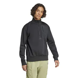 Sweatshirt med 1/2 dragkedja adidas City Escape Fleece image-2