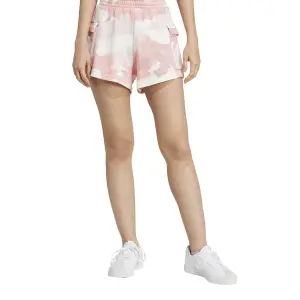 Pantalones cortos cargo pocket para mujer adidas Essentials 3-Stripes Camo Print image-3