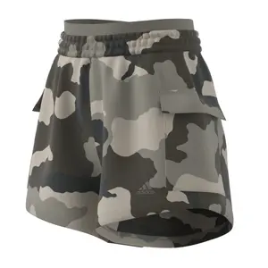 Pantalones cortos cargo pocket para mujer adidas Essentials 3-Stripes Camo Print image-4