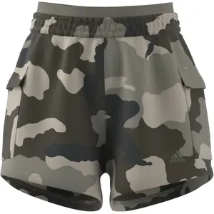 Pantalones cortos cargo pocket para mujer adidas Essentials 3-Stripes Camo Print image-1