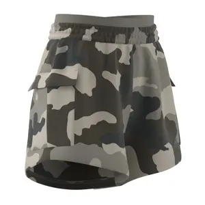 Pantalones cortos cargo pocket para mujer adidas Essentials 3-Stripes Camo Print image-2