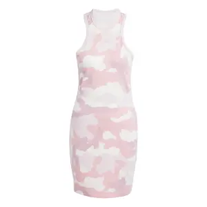 Vestido de tirantes para mujer adidas Essentials 3-Stripes Camo Print Racer Back image-0