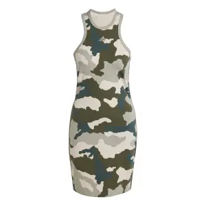 Vestido de tirantes para mujer adidas Essentials 3-Stripes Camo Print Racer Back image-0