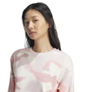 Sweatshirt Crop bedruckt Frau adidas Essentials 3-Stripes image-5
