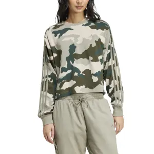 Felpa corta da donna adidas Essentials 3-Stripes image-4