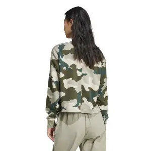 Felpa corta da donna adidas Essentials 3-Stripes image-5
