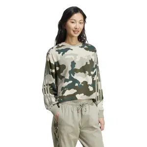Felpa corta da donna adidas Essentials 3-Stripes image-3