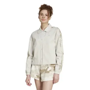 Sweatshirt i twill med tryck för kvinnor adidas Essentials 3-Stripes image-1