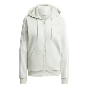 Women's full-zip hooded sweatshirt adidas Essentials 3-Stripes image-0