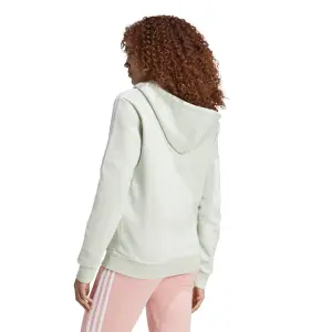 Women's full-zip hooded sweatshirt adidas Essentials 3-Stripes image-3
