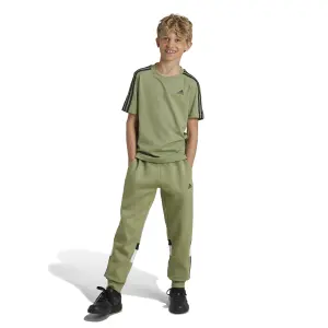 Calças de jogging para criança adidas Tiberio 3-Stripes Colorblock image-1