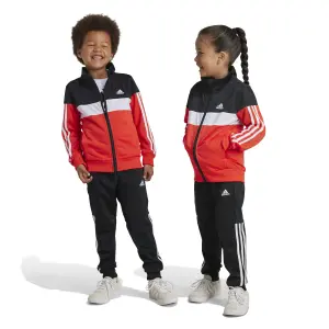 Glitrende træningsdragt til børn adidas Tiberio 3-Stripes Colorblock image-4