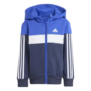 Tuta da ginnastica per bambini adidas Tiberio 3-Stripes Colorblock Fleece image-1