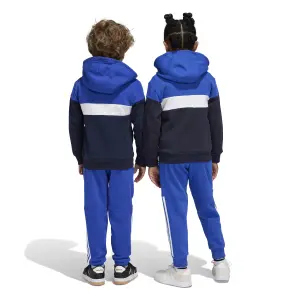 Tuta da ginnastica per bambini adidas Tiberio 3-Stripes Colorblock Fleece image-6