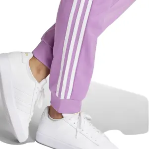 Pantalón de chándal mujer adidas Primegreen Essentials Warm-Up Slim Tapered 3-Stripes image-4