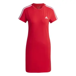 Vestido camiseta adidas Essentials 3-Stripes Fitted image-0