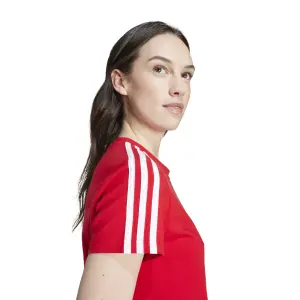 Vestido camiseta adidas Essentials 3-Stripes Fitted image-3