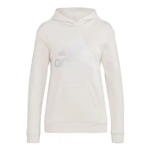 Felpa con cappuccio in pile boyfriend da donna adidas Essentials Logo Fleece image-1