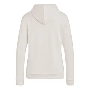 Felpa con cappuccio in pile boyfriend da donna adidas Essentials Logo Fleece image-4