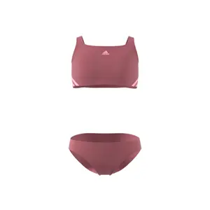 Traje de baño de 2 piezas para niña adidas 3-Stripes image-0