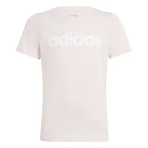 Camiseta de algodón para niña adidas Essentials Linear Logo image-0