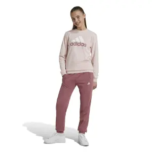 Tuta da ginnastica con grande logo per bambini adidas Essentials French Terry image-1