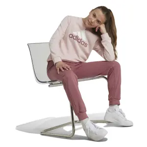 Tuta da ginnastica con grande logo per bambini adidas Essentials French Terry image-3