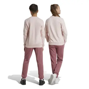 Tuta da ginnastica con grande logo per bambini adidas Essentials French Terry image-4