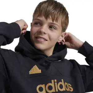 Camisola com capuz para criança adidas Tiro Nations Pack image-3