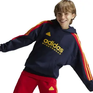Felpa con cappuccio per bambini adidas Tiro Nations image-2