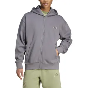Kapuschongtröja med hel dragkedja adidas All Szn Fleece image-3