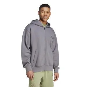 Kapuschongtröja med hel dragkedja adidas All Szn Fleece image-2