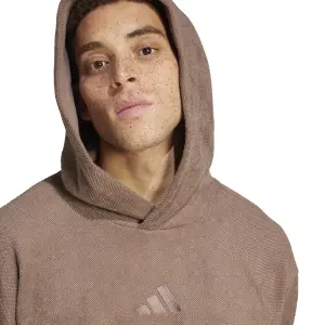 Felpa con cappuccio adidas Elevated All Szn Terry Loop image-4