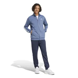 Tuta da ginnastica in maglia adidas Small Logo Colorblock image-4