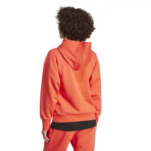 Casaco com capuz largo para mulher adidas All Szn Fleece image-3