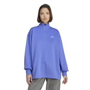 Damen Sweatshirt mit lockerer Passform und Viertel-Reißverschluss adidas All Szn Fleece image-1