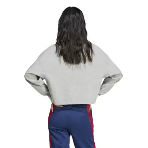 Sudadera acanalada de mujer con cuello de pico adidas All Szn image-3