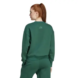 Felpa aderente da donna adidas All Szn Fleece Graphic image-3